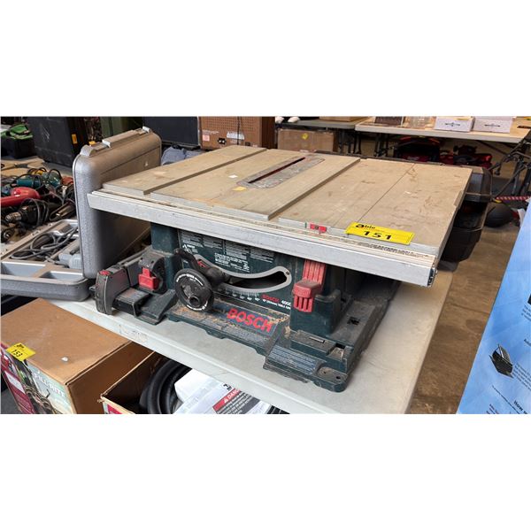 BOSCH 4000 PORTABLE CONTRACTOR-GRADE TABLE SAW