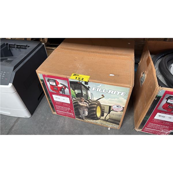 FILL-RITE FR711VLA HEAVY-DUTY 115V AC, 20 GPM ROTARY VANE FUEL TRANSFER PUMP