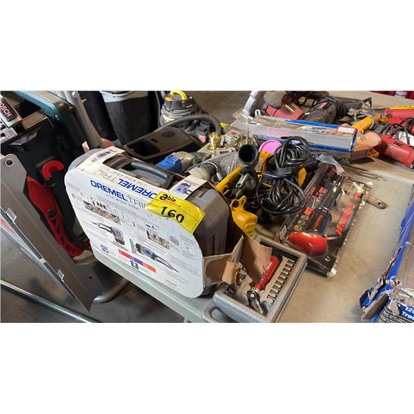 MIXED ITEMS INCL 1.5-TON (1500KG) LEVER BLOCK MANUAL, RATCHET-OPERATED LIFTING AND PULLING DEVICE,