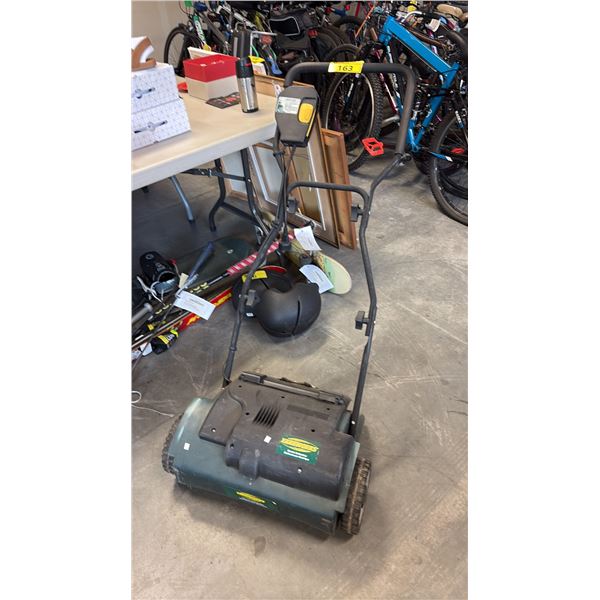 YARDWORKS ELECTRIC DETHATCHER ELECTRIC, WALK-BEHIND LAWN TOOL