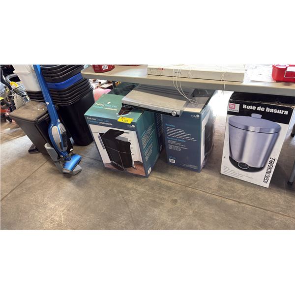 SONAR DV-HT700 5.1 CHANNEL DVD HOME THEATER SYSTEM, 3 FUNCTIONAL WASTE BINS, STICK VACUMMS,