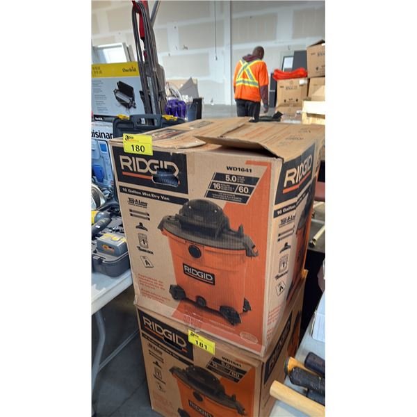 RIDGID WD1641 (60-LITER) WET/DRY SHOP VACUUM