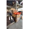 Image 1 : PALLET OF ASSORTED TARPS IN DIFFERENT COLORS AND SIZES