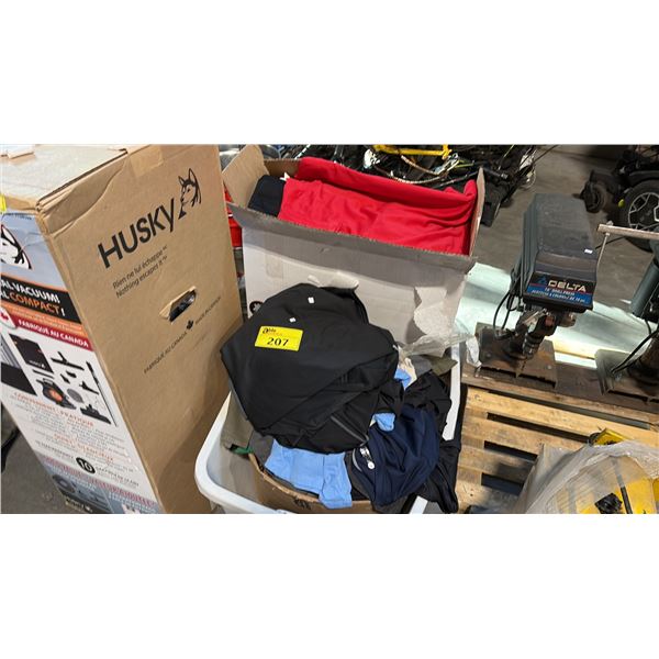 LOT OF ASSORTED GARMENTS