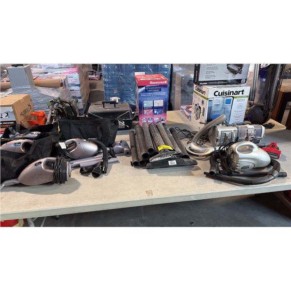 6 ASSORTED VACUUMS AND ACCESSORIES