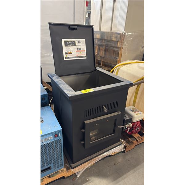PELPRO PROFESSIONAL PELLET HEATER - APPROX 2' X 2' X 2' 1/2 FEET TALL