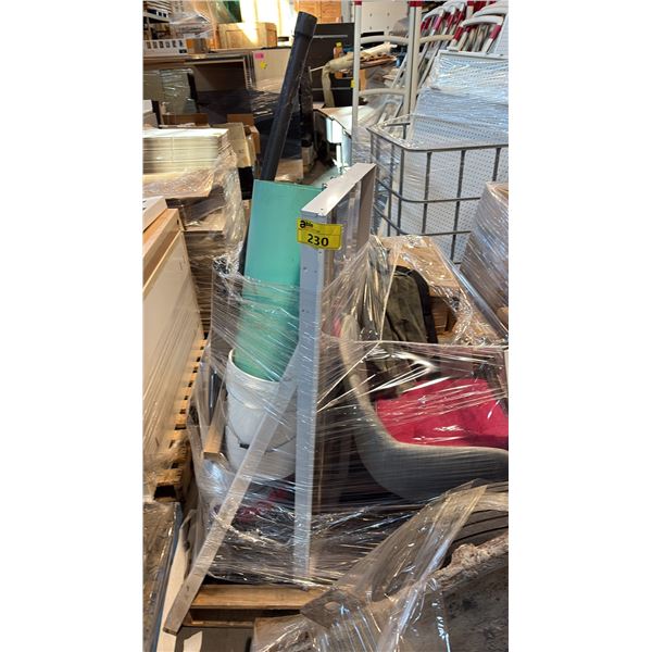 4 PALLETS OF MISC INDUSTRIAL SUPPLIES - MUST TAKE ALL