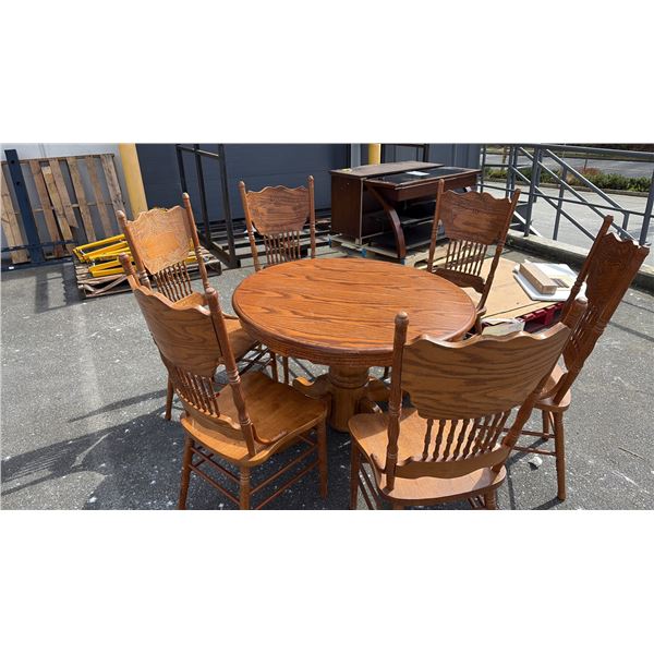 7 PIECE DINING SET
