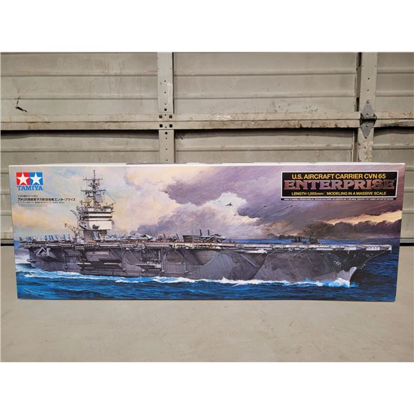 Unbuilt Tamiya US Aircraft Carrier CVN 65 Enterprise 1/350 Scale Model Kit