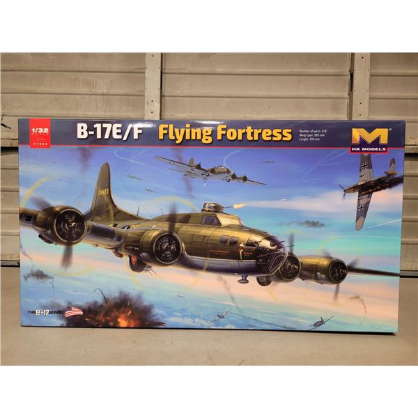 Unbuilt HK Models B-17E/F Flying Fortress 1/32 Scale Model Kit
