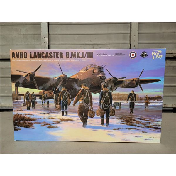 Unbuilt Border Avro Lancaster B.Mk.I/III w/ Full Interior 1:32 Scale Model Kit