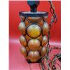 Image 2 : MCM Amber Bubble Glass Pendant Light