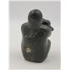 Image 3 : Artist Signed Carved Stone Inuit Sculpture