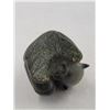 Image 4 : Artist Signed Carved Stone Inuit Sculpture