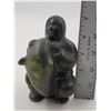Image 5 : Artist Signed Carved Stone Inuit Sculpture