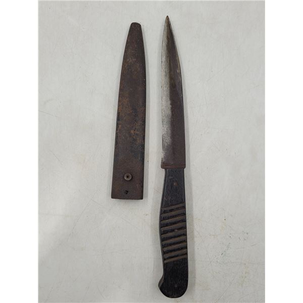 WWI German Trench Knife w/ Scabbard