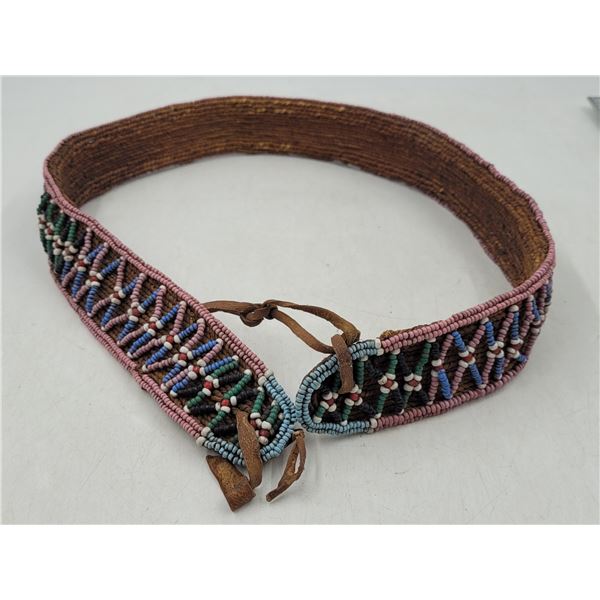 Indigenous Beaded Belt