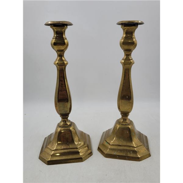 Pair of VTG Brass Candleholders