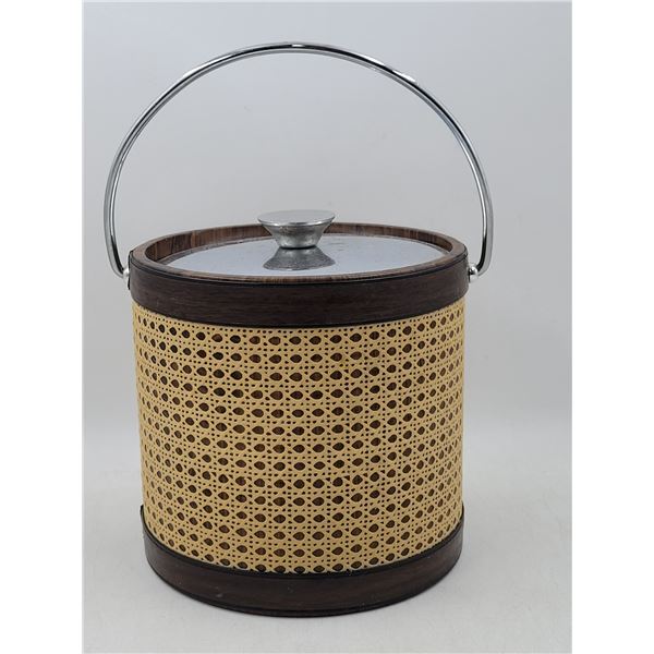 MCM Rattan Ice Bucket