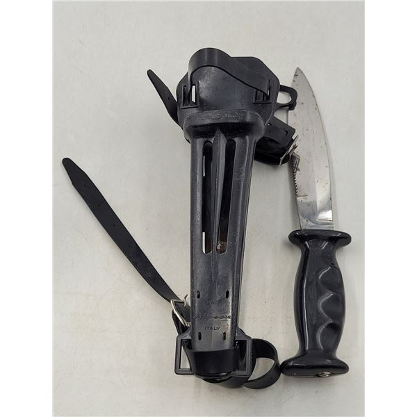 Italian Diving Knife w/ Sheath