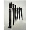 Image 1 : Lot of Hand-Carved African Wood