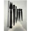 Image 3 : Lot of Hand-Carved African Wood