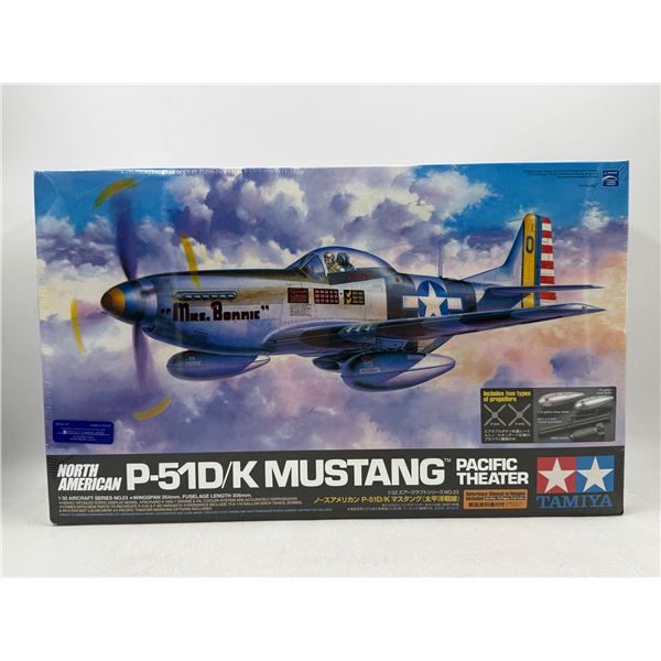 Sealed Tamiya North American P-51D/K Mustang Pacific Theater 1/32 Scale Model Kit