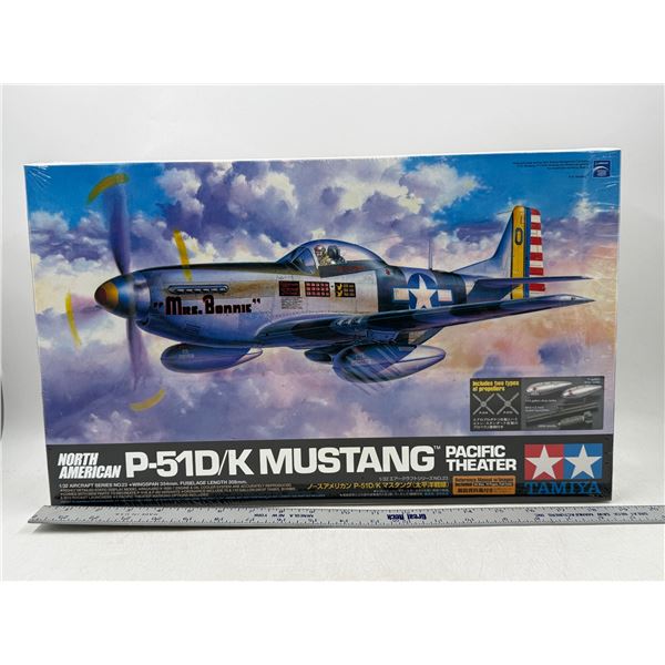 Sealed Tamiya North American P-51D/K Mustang Pacific Theater 1/32 Scale Model Kit