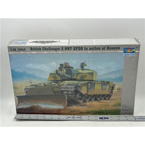 Sealed Trumpeter British Challenger 2 MBT KFOR 1:35 Scale Model Kit