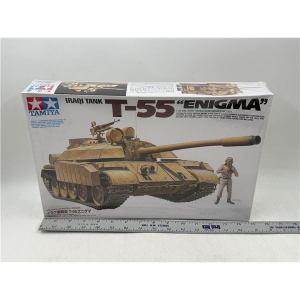 Sealed Tamiya Iraqi Tank T-55 Enigma 1/35 Scale Model Kit