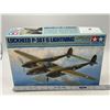 Image 1 : Unbuilt Tamiya Lockheed P-38F/G Lightning 1/48 Scale Model Kit