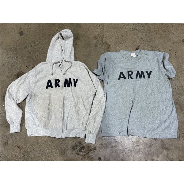 Army Sweater & T-Shirt