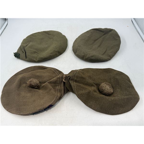 VTG Cap Lot w/ Tam O' Shanter Bonnets