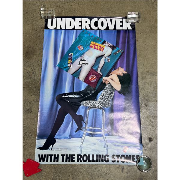 Undercover w/ The Rolling Stones Poster