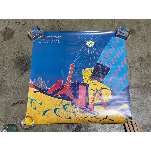 Rolling Stones The Still Life Poster