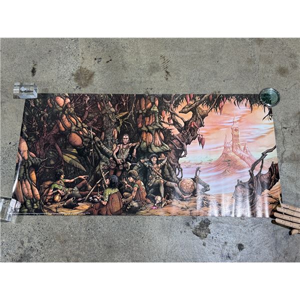 The Rolling Stones Another Time, Another Place by Rodney Matthews