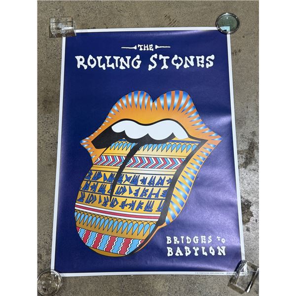 The Rolling Stones Bridges to Babylon Poster