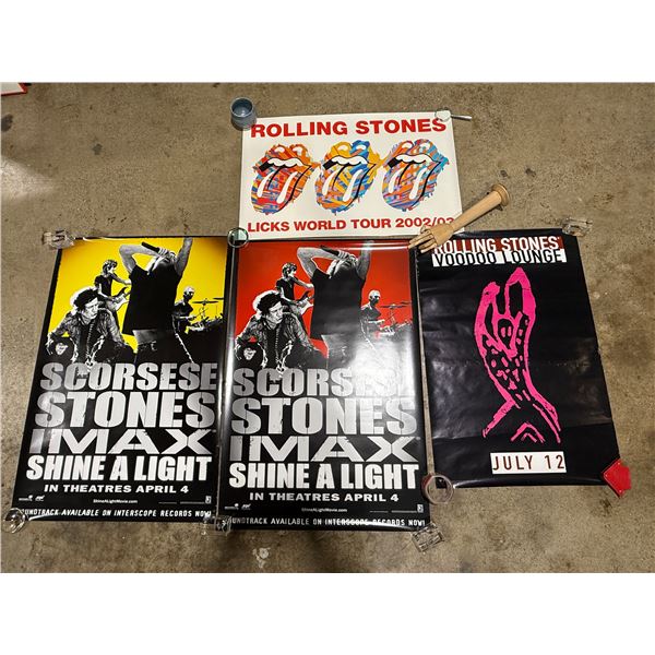 Lot of VTG Rolling Stones Posters