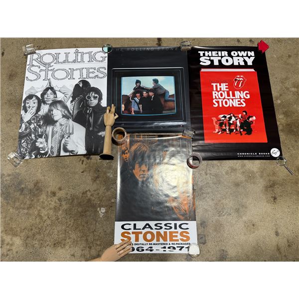 Lot of VTG Rolling Stones Posters