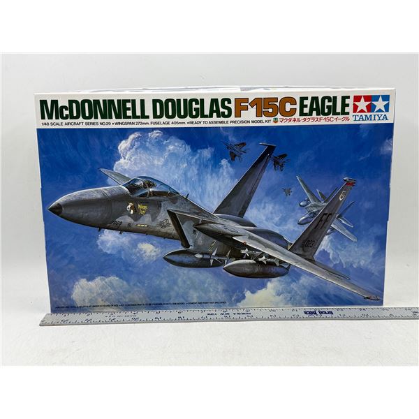 Unbuilt Tamiya McDonnell Douglas F15C Eagle 1/48 Scale Model Kit