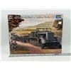 Image 1 : Unbuilt Trumpeter German Heavy Half Track Sd.Kfz.9 & Tank Transporter Sd.Ah.116 Model Kit