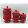 Image 2 : 3 Italian Kitchen Cannisters