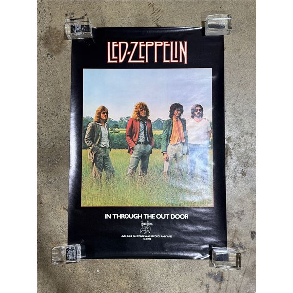 In Through The Out Door by Led Zeppelin Poster