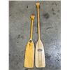 Image 1 : 2 Wooden Oars