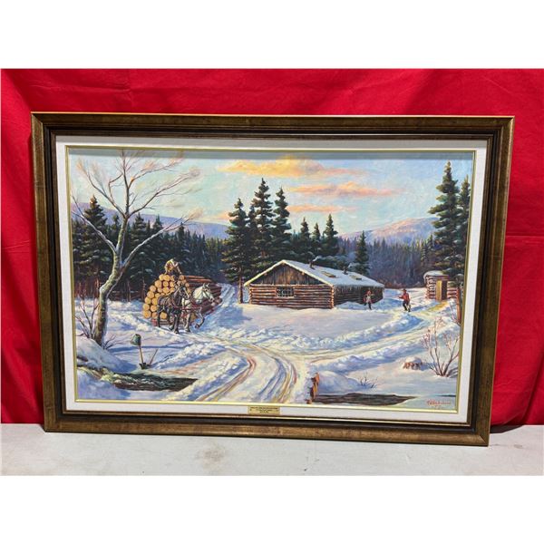 Framed "Mistake Brook" Print by RH Nicholson