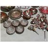 Image 5 : Lot of Assorted Silver-Plated Serving Ware & Assorted Cutlery