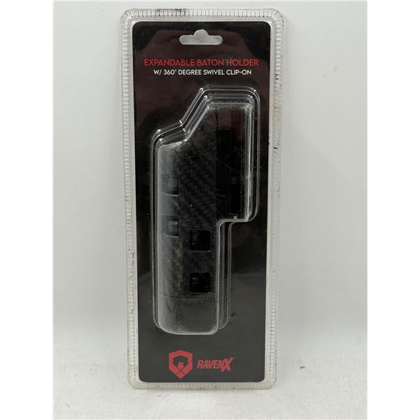 RavenX Expandable Baton Holder w/ 360 Degree Swivel Clip-On