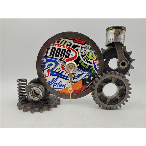Arts & Crafts Automobile Part Clock