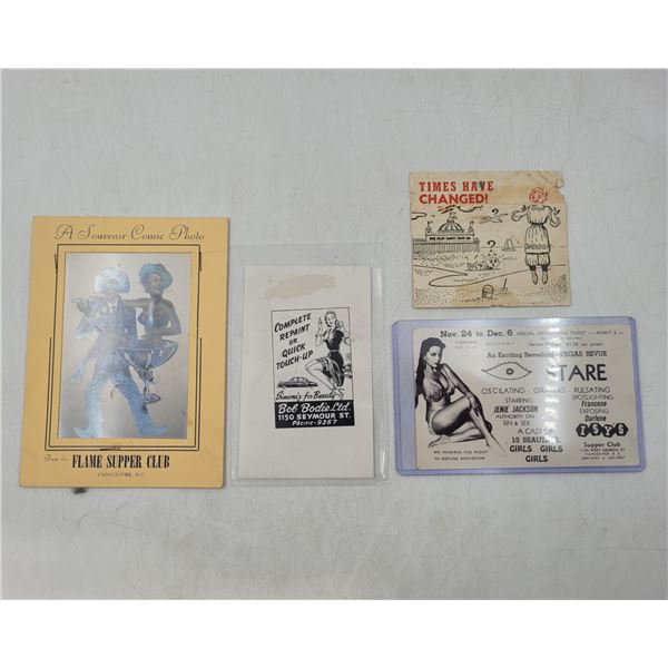 Lot of Vancouver Risque Advertising