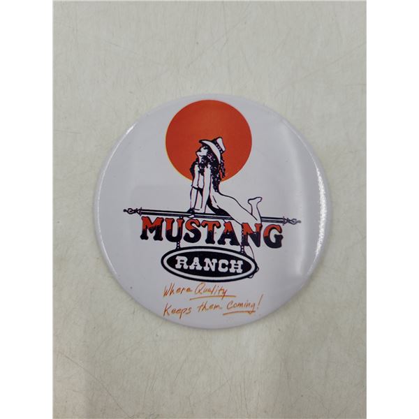 VTG Mustang Ranch Button